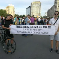 Protest în fața Guvernului. FOTO: Mihai Duță/Newsweek România
