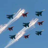 Atac cu drone ucrainene asupra a două aerodromuri folosite de acrobații ruși la Parada de 9 mai - Foto: Profimedia images - Caracter ilustrativ
