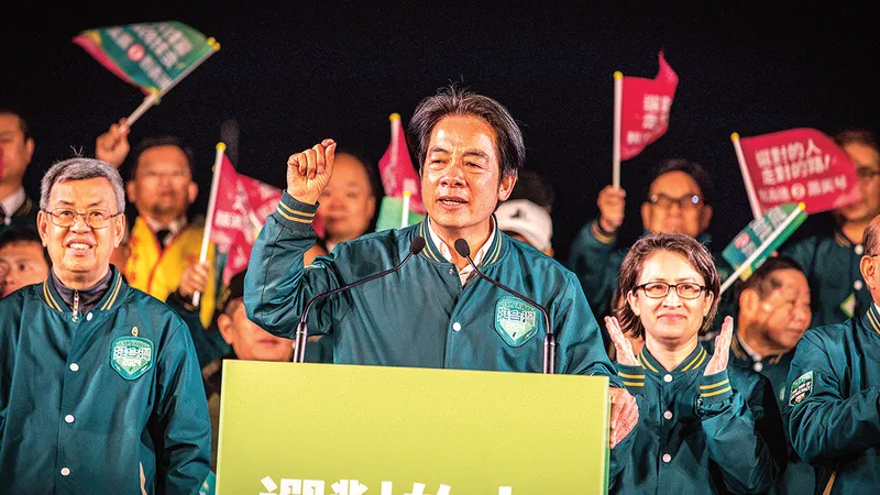 Lai Ching-te, candidatul Partidului Democrat Progresist (DPP), este favorit la câștigarea alegerilor în Taiwan - Foto: Profimedia Images