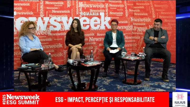 Plan de ansamblu de la  Newsweek ESG Summit 2025 - Foto: Newsweek România