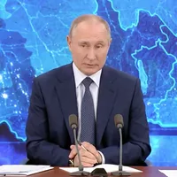 Vladimir Putin i-a stâlcit numele Maiei Sandu în conferința sa de presă tradițională de sfârșit de an/FOTO: zgd.md