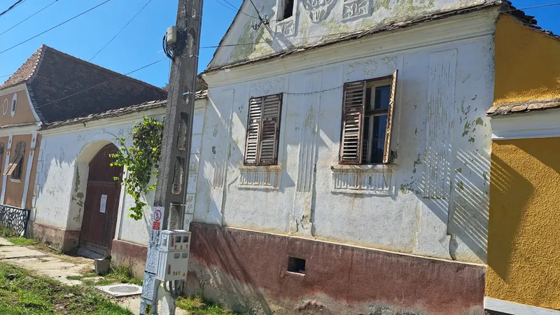 Unde îți iei casă cu 18.000 euro în România. Fac parte din patrimoniul UNESCO - Foto: Primăria Biertan