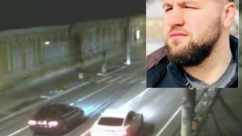 Interlopul Bălănel, beat, a dat jos un gard cu mașina după o "liniuță" și-a fugit Foto: Facebook