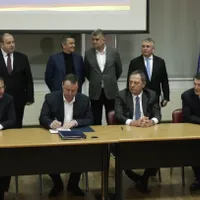 S-a semnat contractul pentru ultimul ciot al Autostrăzii Transilvania. 440 km, în 30 de ani - Foto: captură video