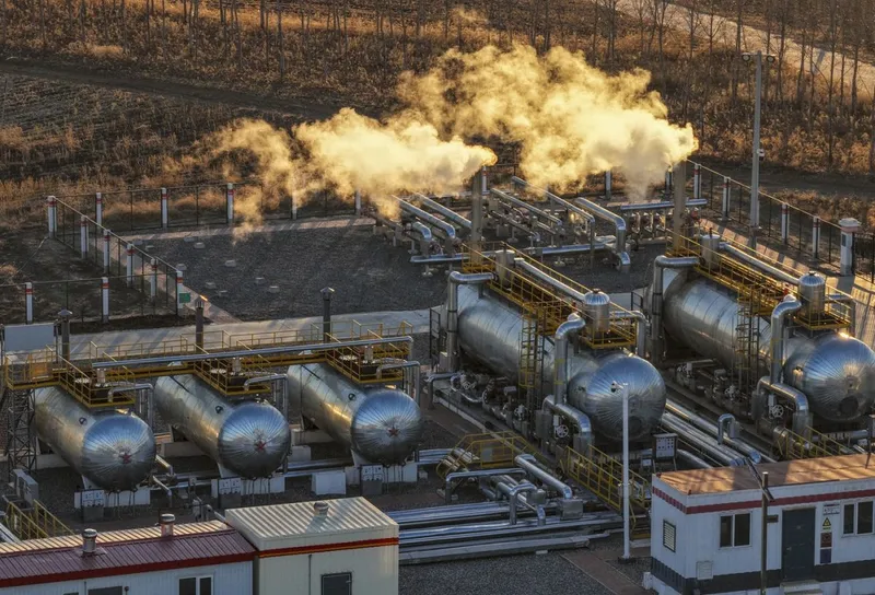 C&acirc;mpul Petrolier Daqing, &icirc;n nord-vestul Chinei, &icirc;n Provincia Heilongjiang - Foto: Profimedia Images (imagine cu caracter ilustrativ)