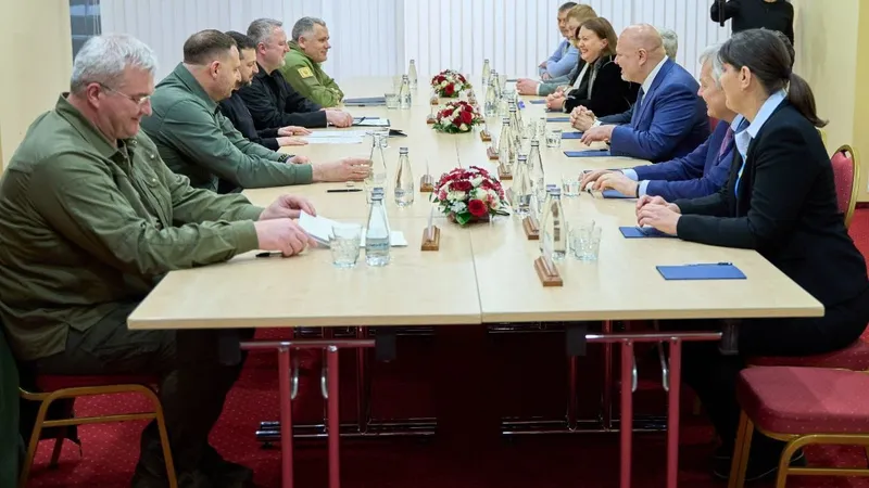 Codruța Kovesi, la întâlnirea cu Zelenski - Foto: eppo.europa.eu
