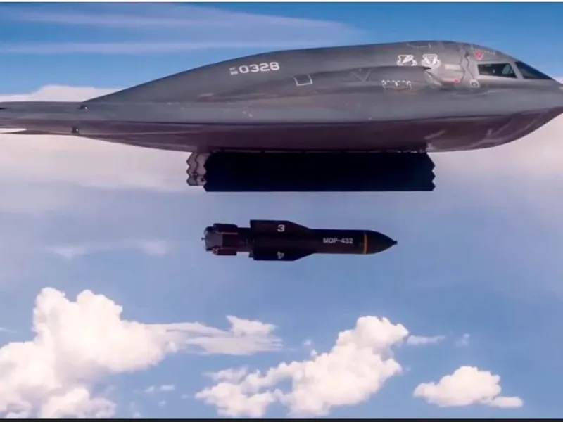 SUA contra Iran în „Midnight Hammer”. 14 superbombe au surpat muntele peste situl nuclear Fordow - Foto: US Air Force (imagine cu rol ilustrativ)