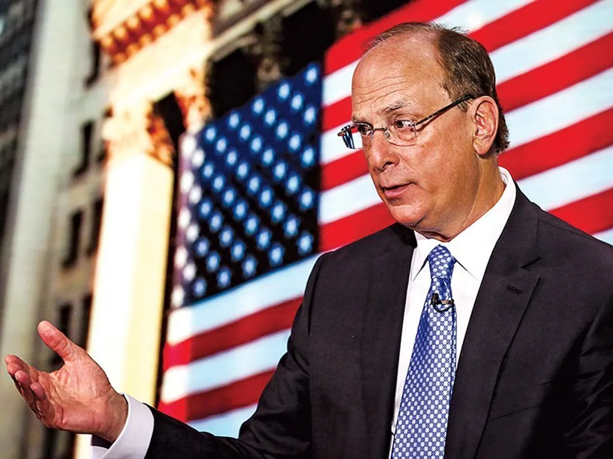 BINE PENTRU TOTI „A face bine“ ar trebui să conducă la profituri mai mari pentru investitorii precum Larry Fink, CEO-ul BlackRock