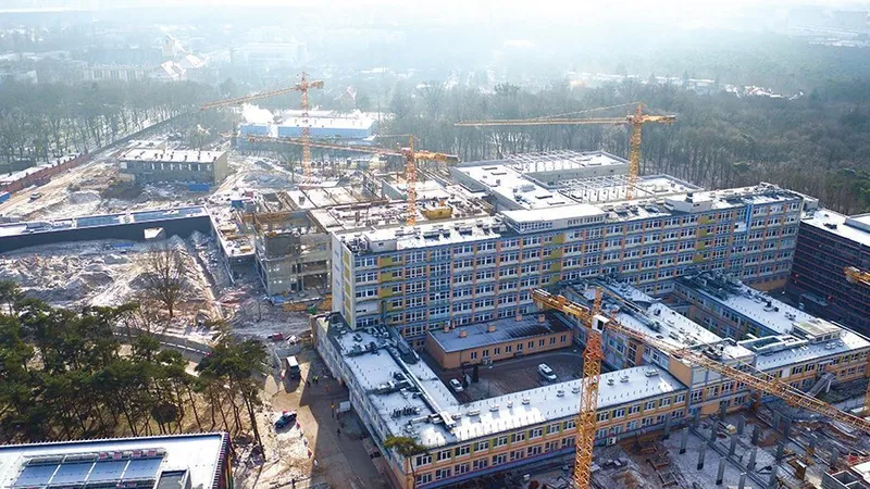Spitalul din Torun,  Polonia, este reconstruit din fonduri europene