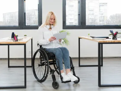 Persoană cu handicap - Foto: Magnific (Imagine cu rol ilustrativ)