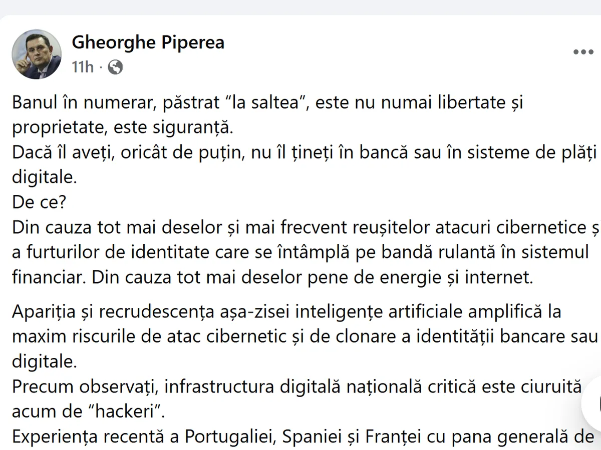 Una zice în public, alta face în realitate
