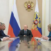 Vladimir Putin, într-o întrunire a Consiliului de Securitate/Foto: Janes