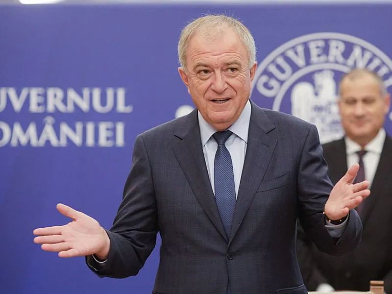Ion Sterian, directorul general Transgaz, la ceremonia de semnare a Ordinului de începere a lucrărilor la Gazoductul Tuzla-Podișor - Foto: INQUAM PHOTOS/George Călin