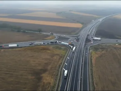 Coșmarul șoferilor într-un important oraș al României s-a sfârșit. Au șosea de centură - Foto: captură video