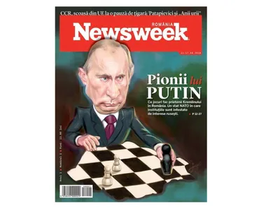 Prima copertă a Newsweek România