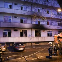 Incendiul de vineri de la Institutul „Matei Balș” din Capitală. Sursa: Inquam Photos / Octav Ganea