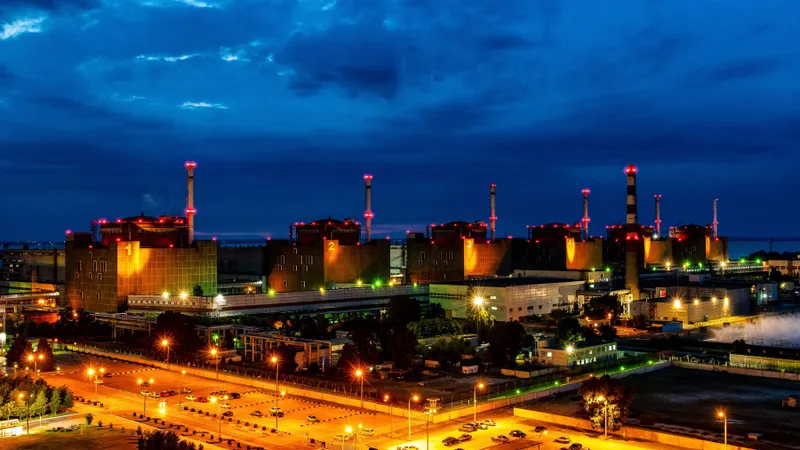 Rușii instalează o „cupolă de protecție” la centrala nucleară Zaporojie/Foto: Profimedia Images