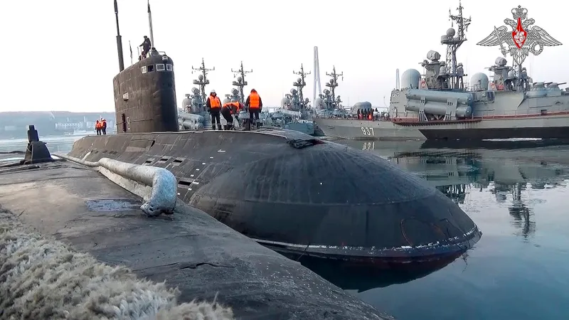 VIDEO 54 de nave are Putin în Flota Mării Negre. 7 sunt submarine. Cu ce le poate distruge Ucraina? - Foto: Profimedia Images