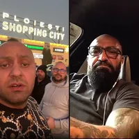 Interlopul Romi Neguș s-a dus cu o brigadă de 20 de inși la Ploiești ca să-l bată pe Leonidas Foto: TikTok