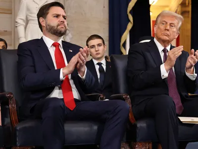 JD Vance și Donald Trump - Foto: Profimedia images