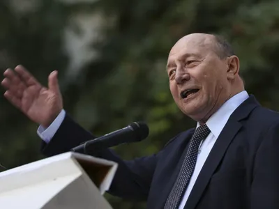 Fostul preşedinte al României Traian Băsescu - Foto: INQUAM PHOTOS/Sabin Cîrstoveanu