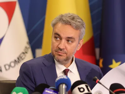 George Niculescu, preşedintele ANRE, în conferinţă de presă - Foto: INQUAM PHOTOS/Octav Ganea