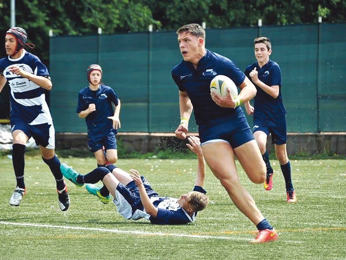 Fază de atac într-un meci de campionat