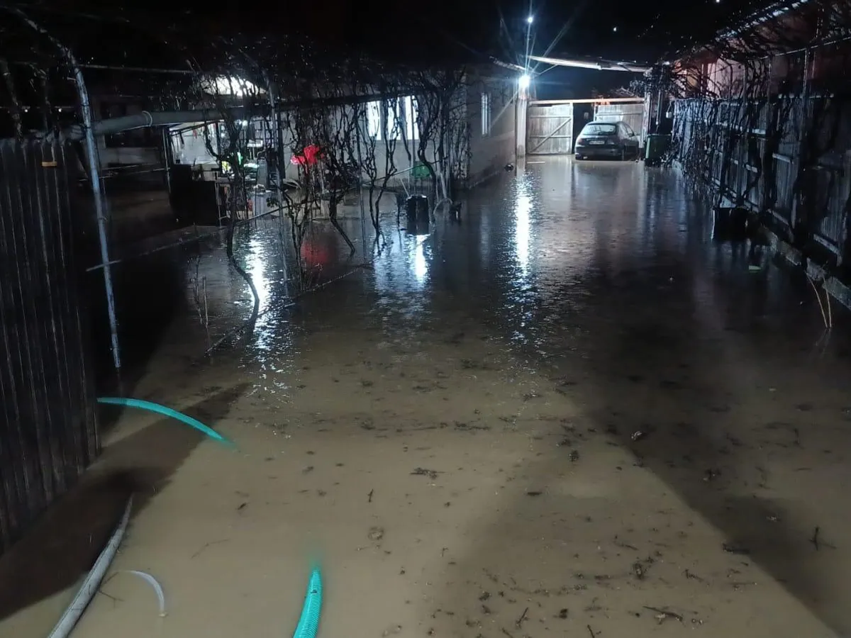 Inundații - Foto: ISU Buzău