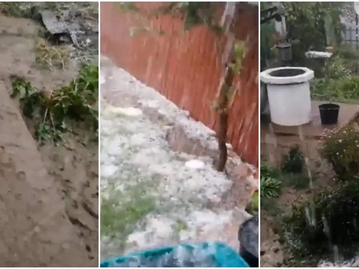 O ploaie torențială a făcut prăpăd în județul Vaslui, în doar câteva minute - Foto: Observator
