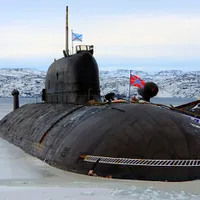 Imensul submarin nuclear sovietic, de trei ori mai mare decat un submarin american, scos la pensie - Foto: Profimedia Images