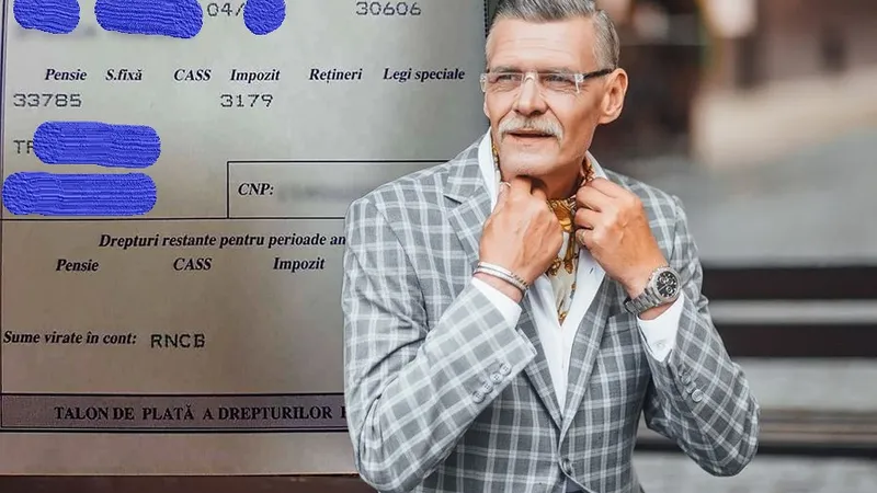FOTO Cuponul unui pensionar cu 33.000 lei pensie specială. În aprilie mai ia 10% în plus. De ce? - Foto: Freepik