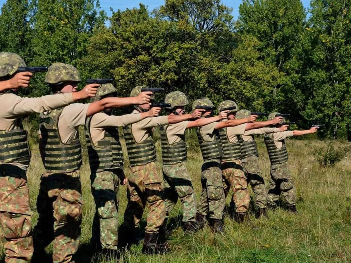 rezervisti Foto: Facebook/Centrul militar București