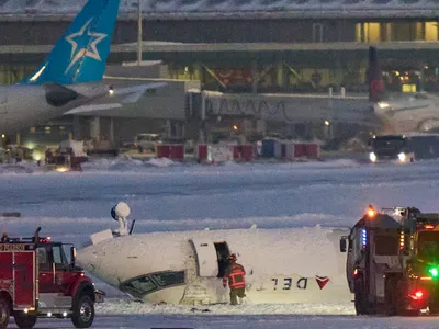 Pilot: Cum s-a întâmplat accidentul aviatic din Canada. Avion răsturnat. Cum de nu au fost victime - FOTO: Profimedia images