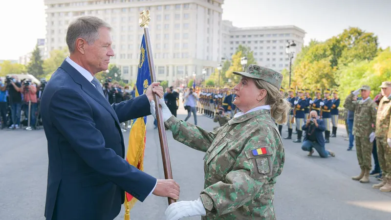 Klaus Iohanis a participat miercuri la ceremoniile prilejuite de aniversarea a 190 de ani de la înfiinţarea Spitalului militar Central „Carol Davila”. Foto Administrația Prezidențială