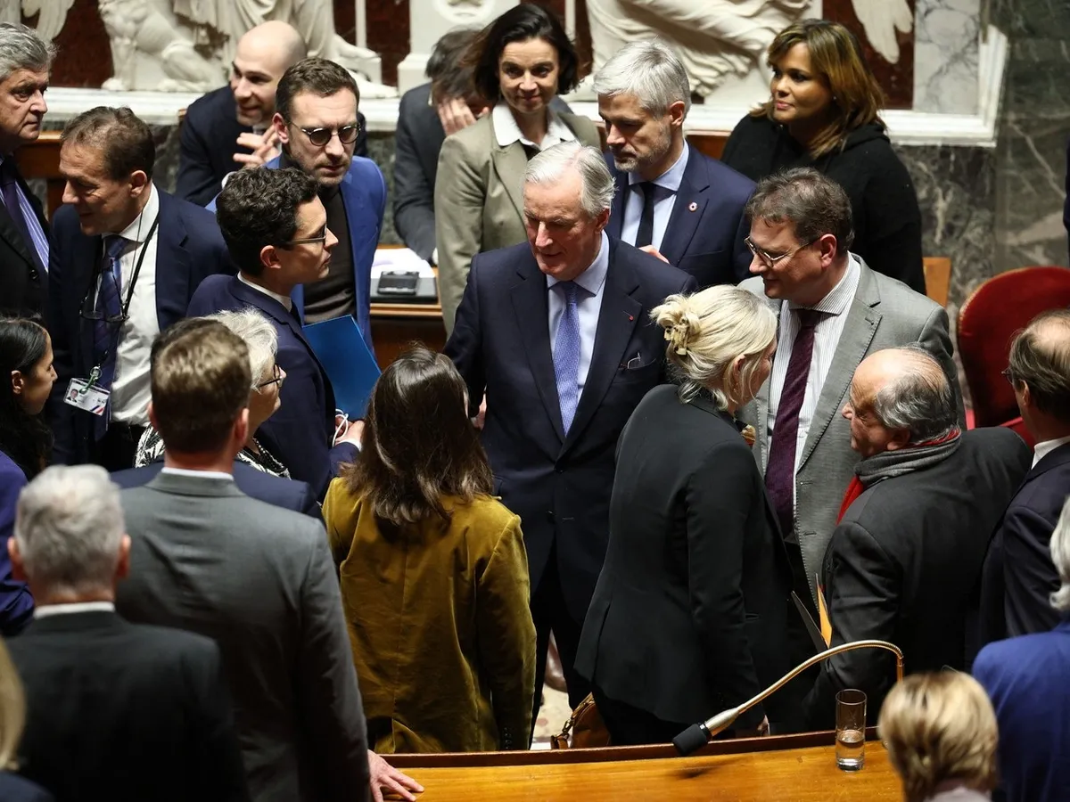 Adunarea Naţională a Franţei a votat pentru demiterea guvernului, o premieră din 1962: FOTO - Profimedia(imagine cu rol ilustrativ)