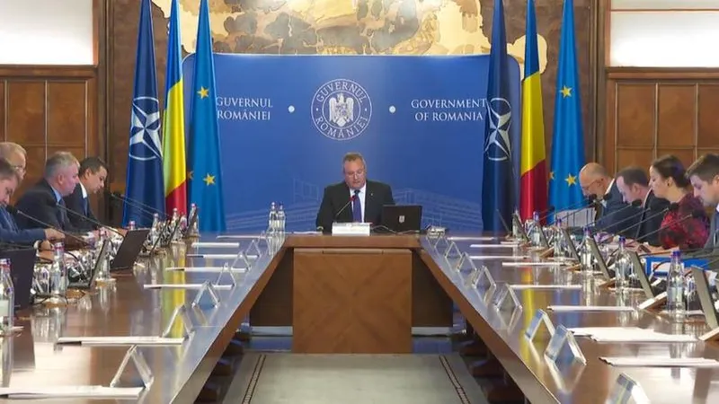 Ședință de Guvern (imagine cu caracter ilustrativ) - Foto: Guvernul Romaniei