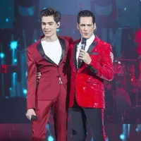 Radu Ștefan Bănică și celebrul său tată- Foto: Elle.ro