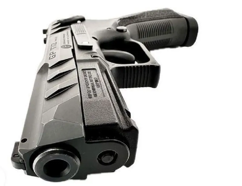 Pistol bile cauciuc