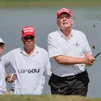 Donald Trump, la golf. / Foto: Profimedia