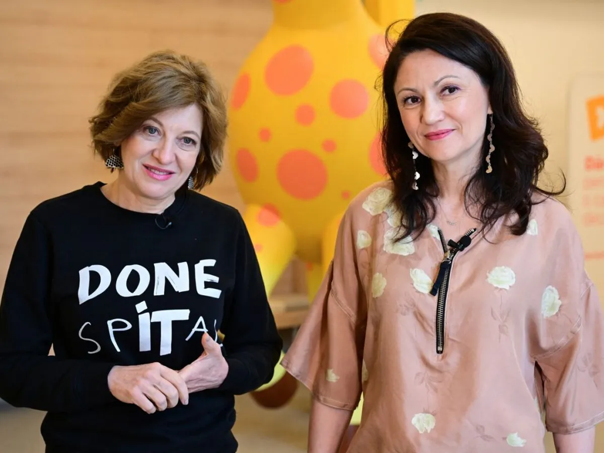 Oana Gheorghiu şi Carmen Uscatu, fondatoarele ONG-ului Dăruieşte Viaţă - Foto:Profimedia Images