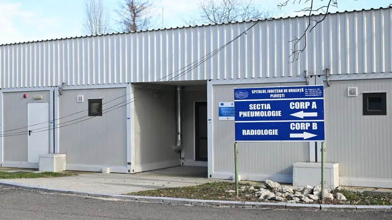 Investiție de 14,6 milioane de lei în blocaj: spitalul modular din Ploiești rămâne nefuncțional: FOTO - Facebook Nanu(imagine cu rol ilustrativ)