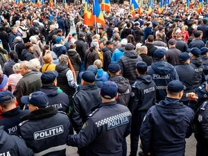 Proteatele organizate de Partidul „Șor” sunt instrumentate de Moscova- Foto: Deschide.md