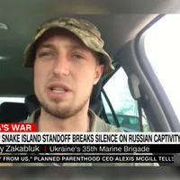 Valeri Zakabluk a vorbit pentru CNN despre ororile pe care le-a îndurat în timp ce era captiv în Rusia/Captură video CNN