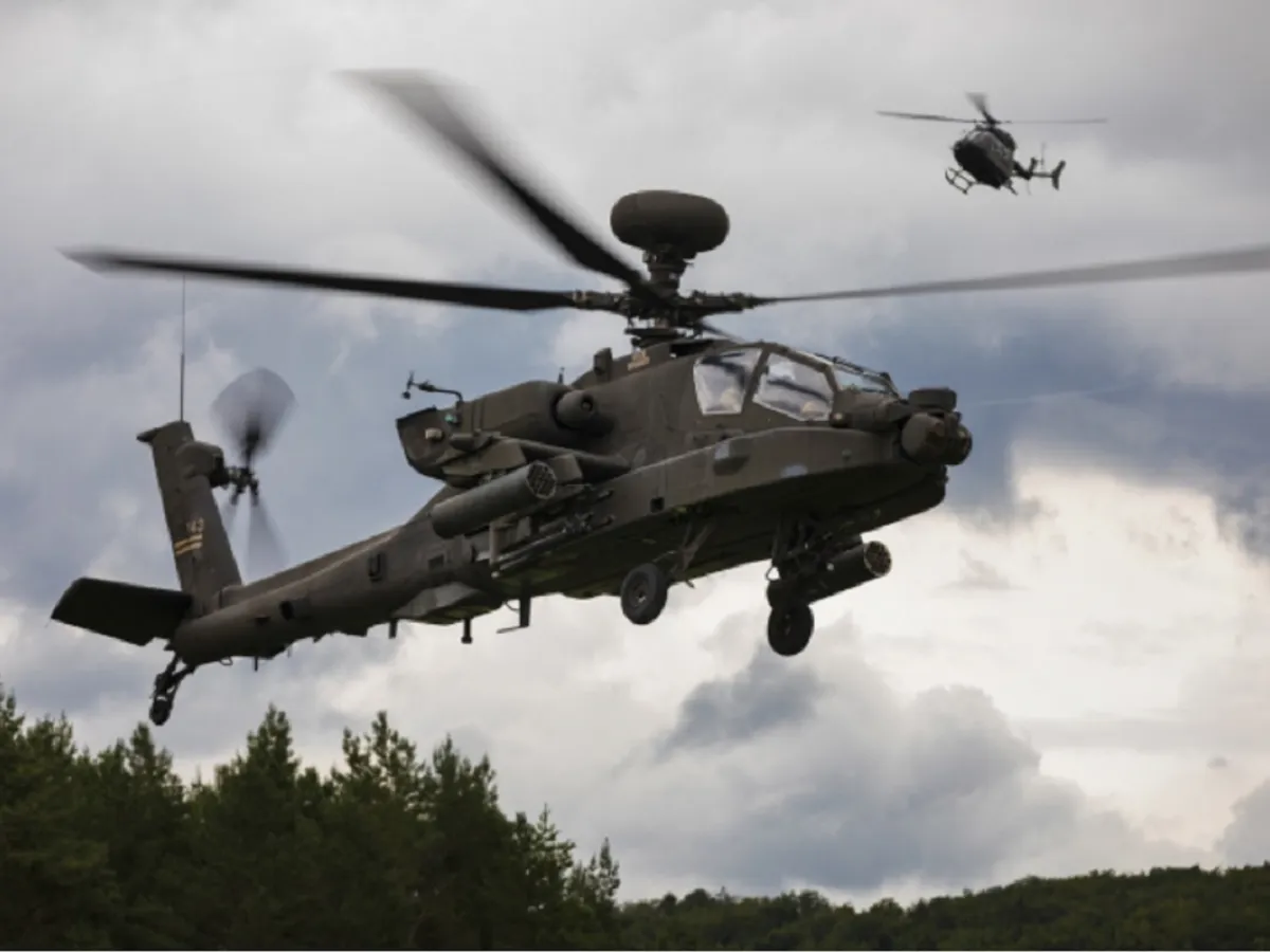 Elicopterele Apache AH-64 și-au dovedit forța distructivă- Foto: defence-blog.com/