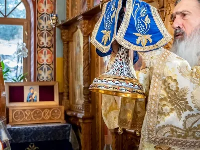 ÎPS Teodosie, probabil cel mai vocal ierarh BOR anti-măsuri COVID, lăudat de Sputnik, organul de propagandă al Moscovei. Sursa imagine: Facebook Arhiepiscopia Tomisului