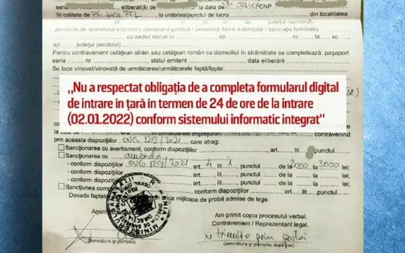 Ieșenii au dat „năvală” în instanțe pentru a contesta amenzile de 3.000 de lei pentru formularul PLF/FOTO: ziaruldeiasi.ro