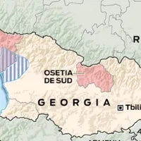 Separatiştii din Osetia de Sud simulează democrația, vor referendum pentru alipire la Rusia. / Foto: replicamedia.md