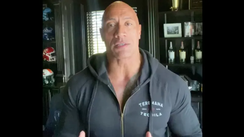 Dwayne Johnson/FOTO: Twitter