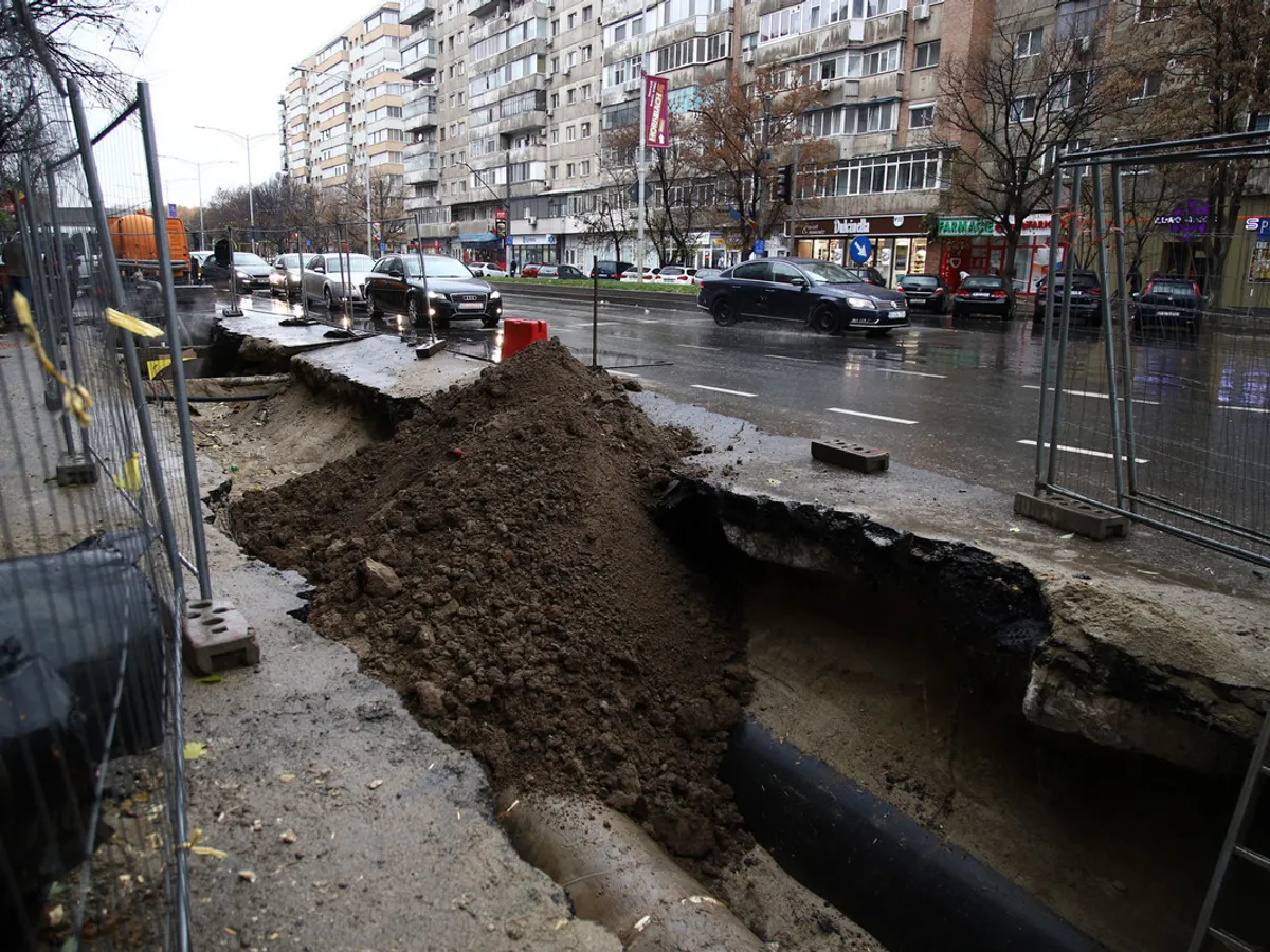 HARTA lucrărilor „RADET” care paralizează traficul în București. Va fi coșmar, începe școala - Foto: INQUAM PHOTOS / Cosmin Enache - Imagine cu rol ilustrativ