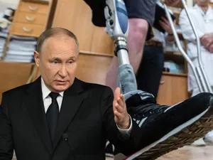 Putin formează „echipa de asalt în cârje”. Trimite soldații răniți și invalizi înapoi la război - Foto: Profimedia images - Caracter ilustrativ